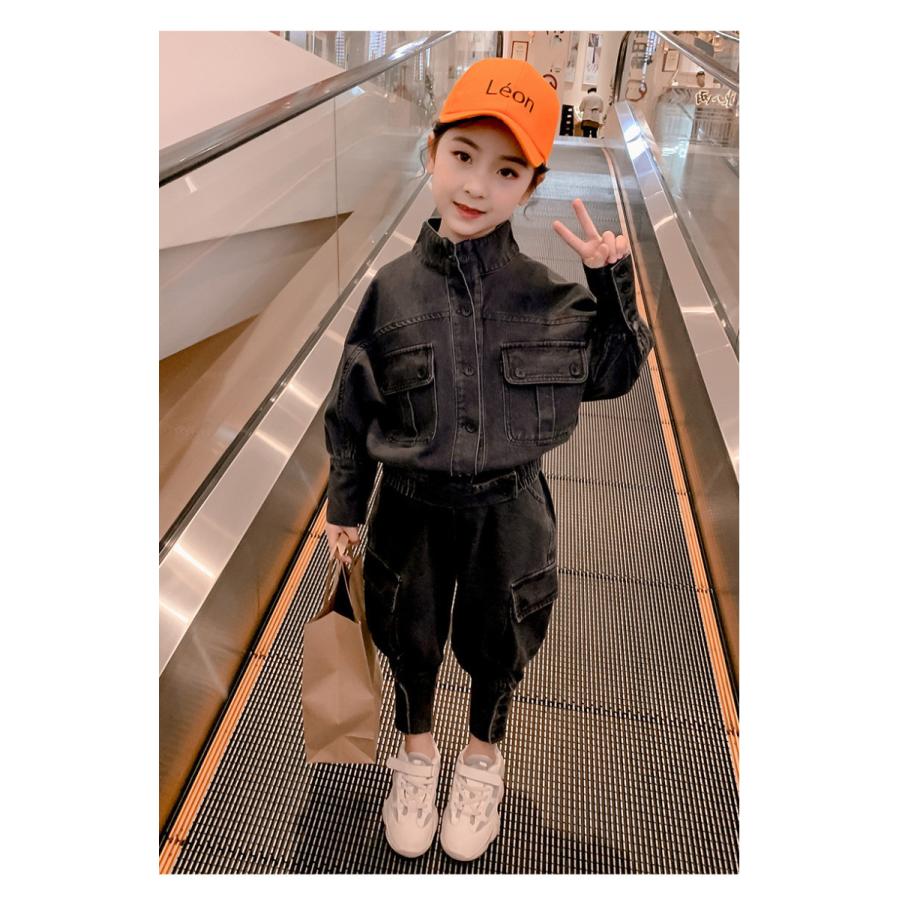 セット価格キッズダンス衣装ヒップホップキッズダンス衣装デニム生地セットアップキッズダンスデニムジャケットズボンダンスウェアジャズダンスステージ衣装 Fun903 Ahfop124 Funtolife 通販 Yahoo ショッピング