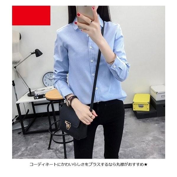 シャツ長袖シャツレディースシャツブラウスワイシャツｙシャツ丸襟シャツカジュアルシャツ無地チュニックトップス森ガール系 Rexfun Honjg817 Funtolife 通販 Yahoo ショッピング