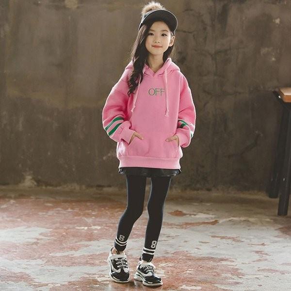 韓国子供服スウェットトレーナーキッズ女の子スウェット女の子女児子どもかわいいプリントフード付き春秋冬cm Rexxk Bekur387 Funtolife 通販 Yahoo ショッピング