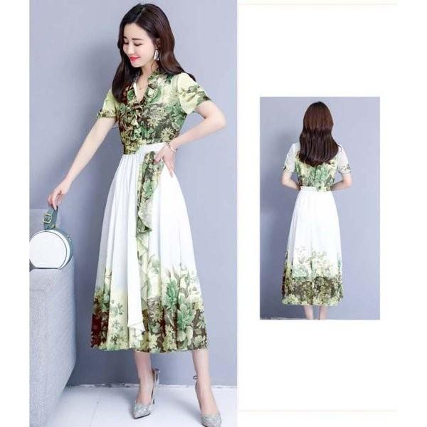 Seal限定商品 レトロワンピースレトロワンピース花柄60年代赤長袖春夏春夏レディース大きいサイズリゾートワンピースリゾート半袖ロングミモレ丈ハイネック 正規販売店 Clinicagastroservice Com Br