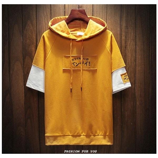 フード付きパーカーメンズ半袖パーカーカジュアルtシャツルームウェアスポーツブランド半袖パーカーfmt05 Rexxk Yinzc791 Funtolife 通販 Yahoo ショッピング