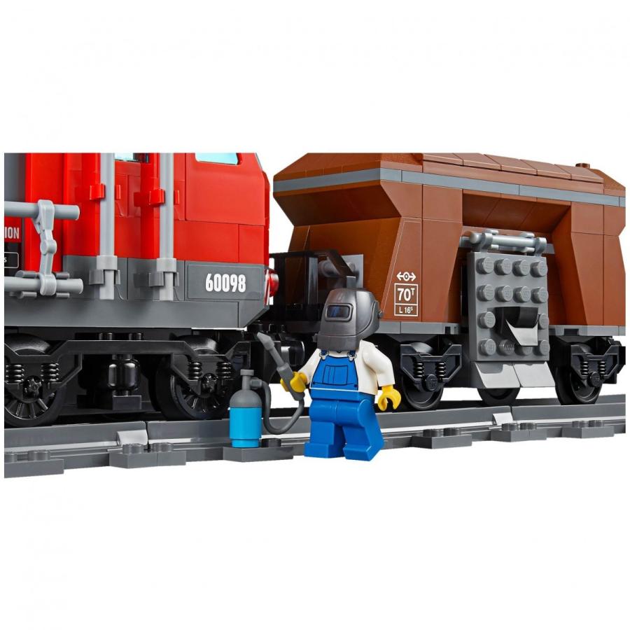 レゴシティ 60098 パワフル貨物列車　モーター　リモコン Amazon.co.jp: レゴ (LEGO) シティ パワフル貨物列車 60098