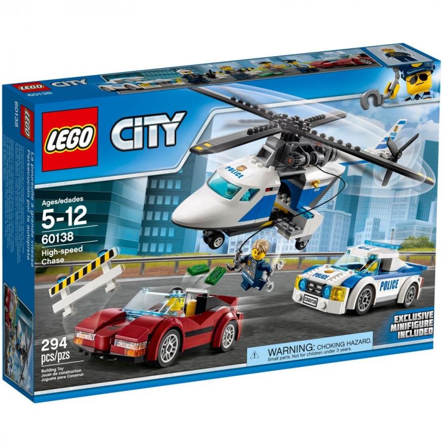 LEGO（レゴ） ポリスヘリコプターとポリスカー シティ 60138 : ファン