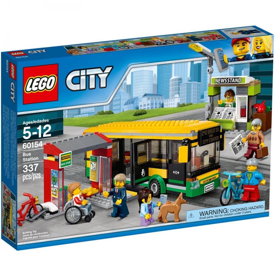 34枚 LEGO（レゴ） バス停留所 シティ 60154 : ファントレ - 通販 - Yahoo