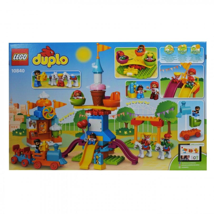 レゴ(LEGO) 10840 デュプロ デュプロ（R)のまち おおきな遊園地 :5702015869973:ファントレ - 通販