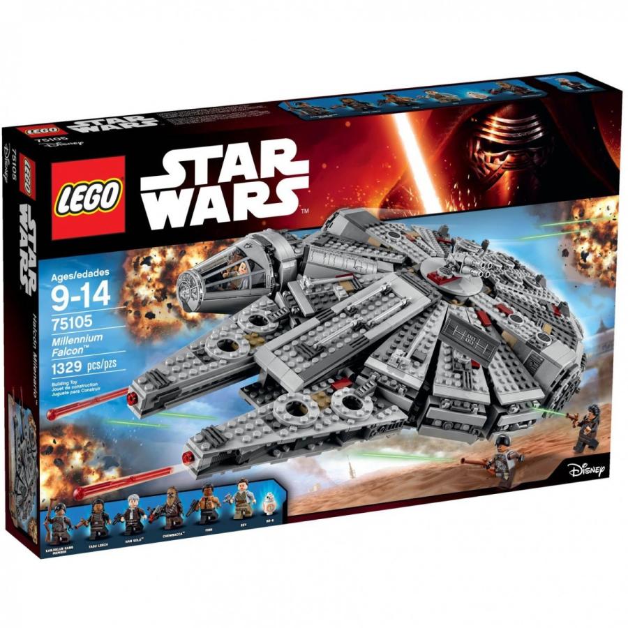 レゴ LEGO スターウォーズ ミレニアムファルコン 75105 :B00SDTTH5E:ファントレ - 通販 - Yahoo!ショッピング