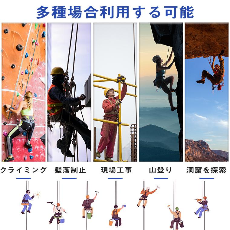 フルハーネス 安全帯 セット ランヤード 墜落制止用器具 2022 新規格