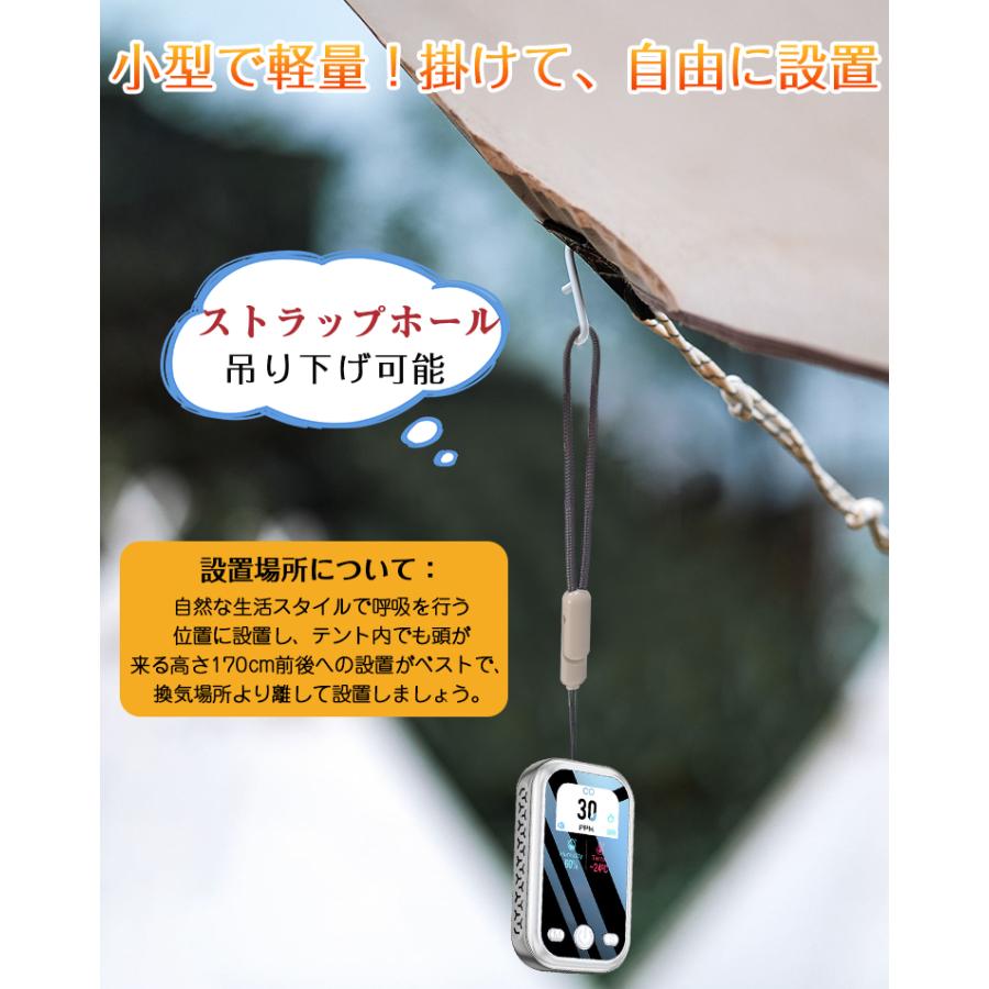 一酸化炭素チェッカー キャンプ 一酸化炭素 濃度 チェッカー 警報器