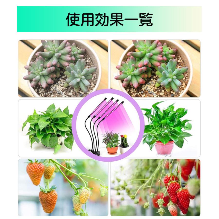植物育成ライト LED 植物育成灯 植物 ライト 80LED 40W 室内栽培 水耕