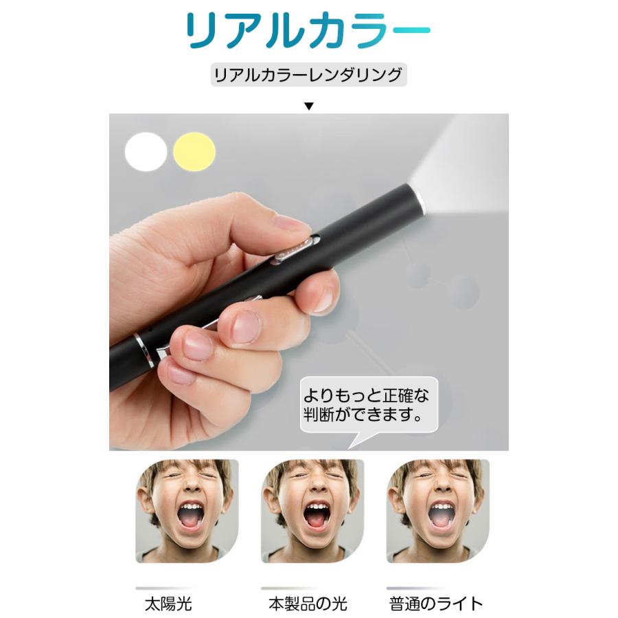ペンライト 医療 瞳孔 LEDペンライト 瞳孔ゲージ付 4cm定規 ノック式 充電式 コードレス 懐中電灯 小型 軽量 ハンディライト 作業ライト 防災用 磁石付き |  | 11