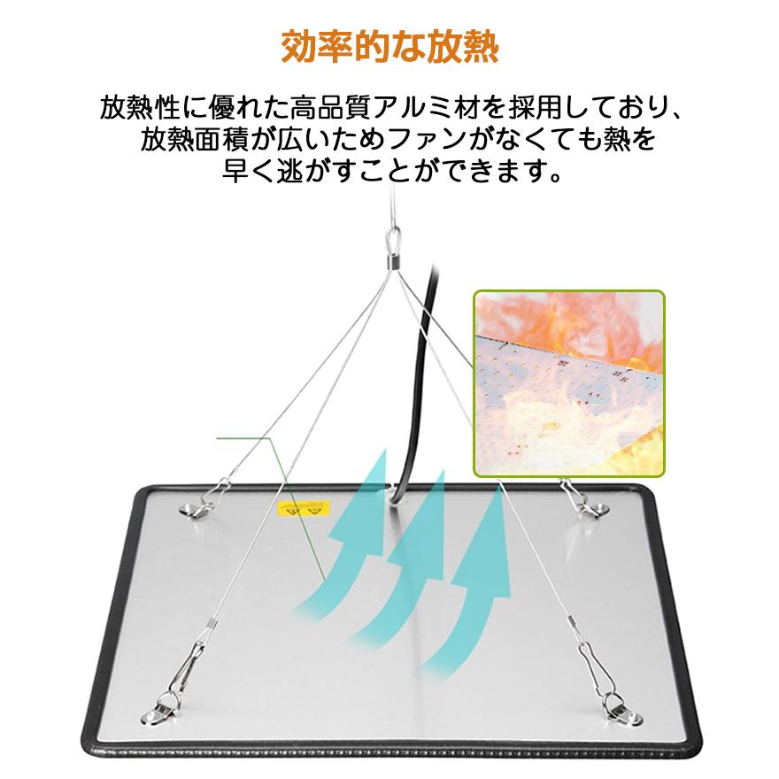 植物育成ライト LED パネル 500個LED 屋内 屋外用 フル