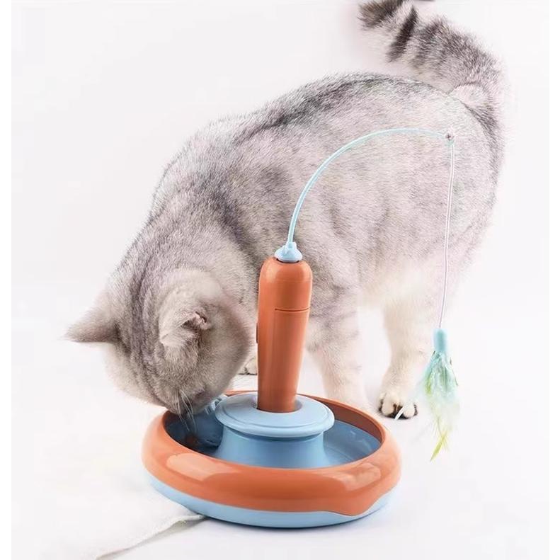 猫 おもちゃ一人遊び 電動 自動 猫じゃらし 飽き ない ネコ おもちゃ
