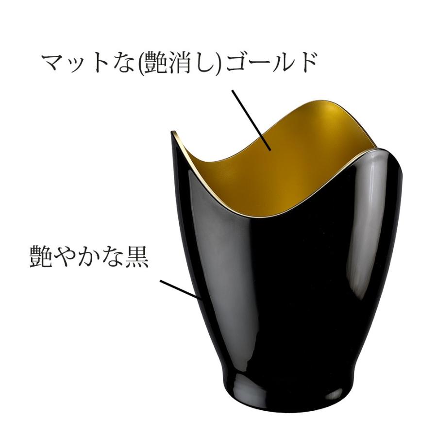 ワインクーラー シャンパンクーラー おしゃれ ブラック ゴールド 高級感 スタイリッシュ 日本酒クーラー 1本用 2948 ワイングッズ ファンヴィーノ 通販 Yahoo ショッピング