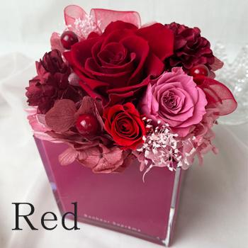 ギフト アメリア ポワール クリアケース付 フラデコ プリザーブドフラワー 可愛い プレゼント フラデコ 通販 Yahoo ショッピング