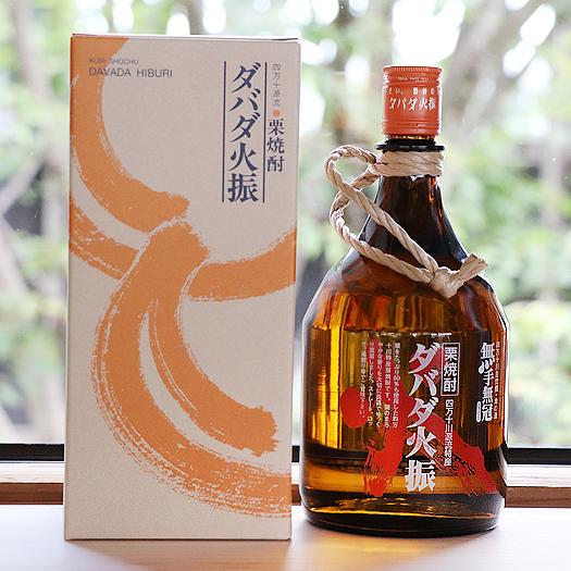 高知 栗焼酎 ダバダ火振 無手無冠 900ml 25度 化粧箱入 お酒 高知 栗焼酎 ダバダ火振 無手無冠 900ml 25度 化粧箱入 お酒