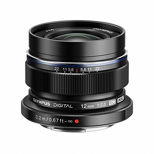 OLYMPUS 単焦点レンズ M.ZUIKO DIGITAL ED 12mm F2.0 ブラック ED 12mm F2.