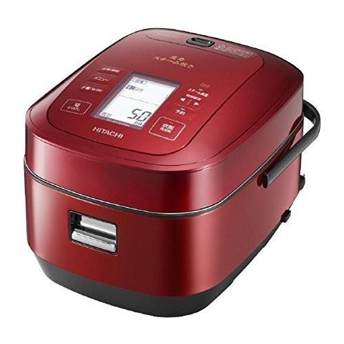 日立 圧力＆スチームIHジャー炊飯器（5.5合炊き）　メタリックレッドHITACH