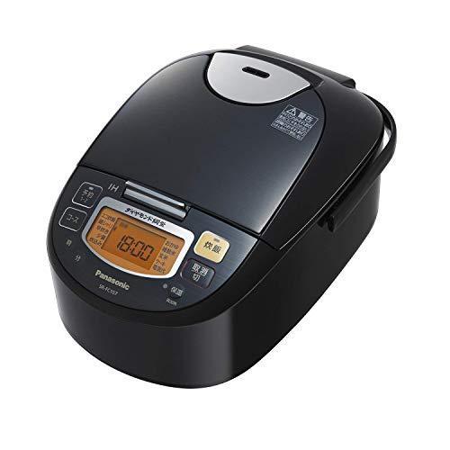 競売パナソニック 5.5合 炊飯器 SR-FC107-K IH式 ステンレスブラック