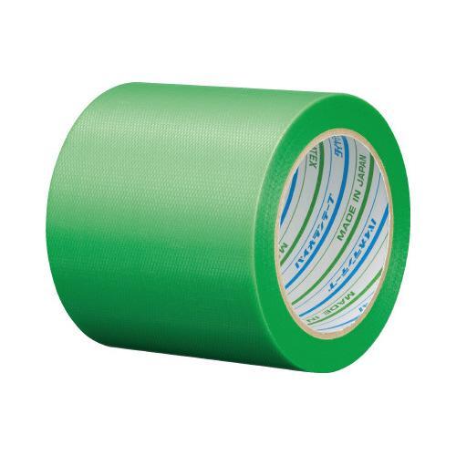 【インボイス対応】養生テープ　緑　グリーン　100ｍｍ　25M　1箱　18巻　パイオランテープ　ダイヤテックス　Y-09-GR | ダイヤテックス | 01