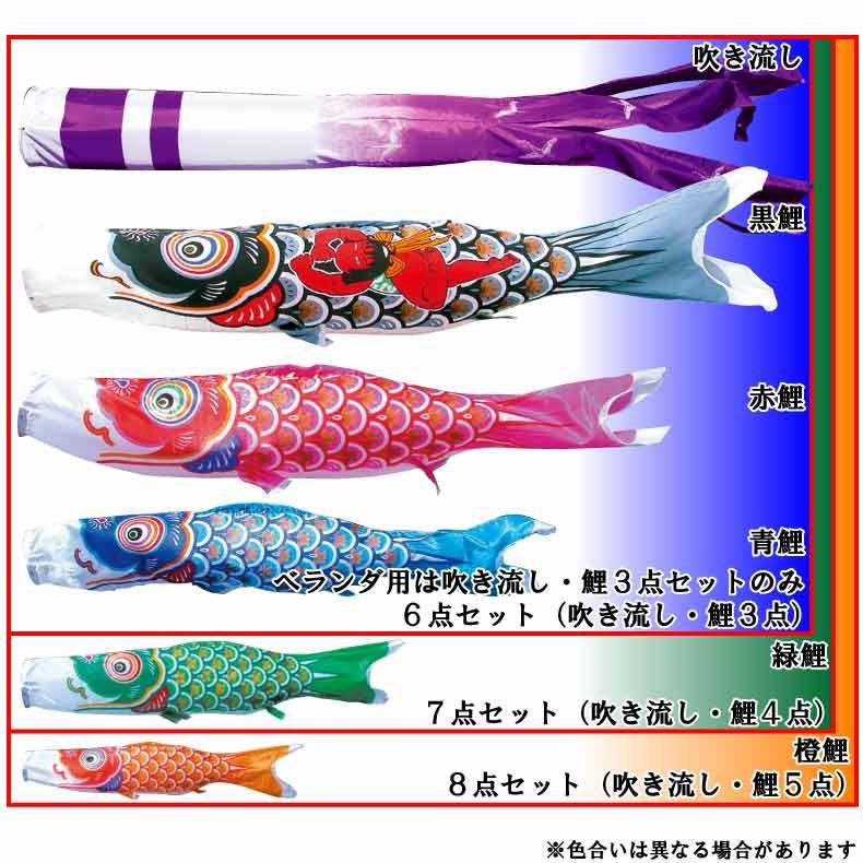 こいのぼり 鯉のぼり おしゃれ ファミリーセット 金太郎大翔鯉