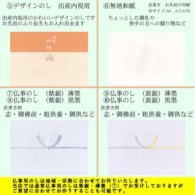 お年賀 時期 のし
