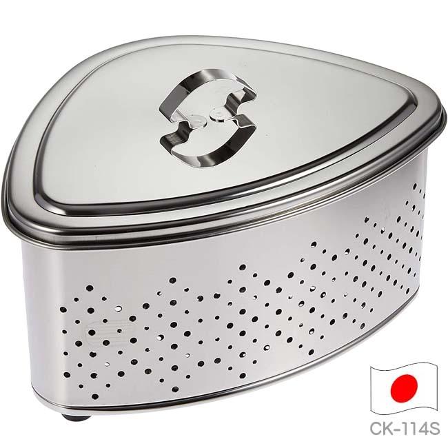 おすすめ 三角コーナー 抗菌ステンレス蓋付三角コーナー Ck 114s ふれあいギフト 通販 Yahoo ショッピング