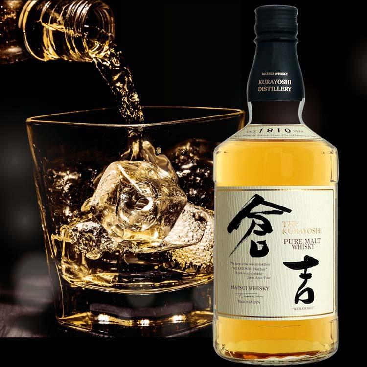 倉吉 爆買 マツイピュアモルトウィスキー「倉吉」容量/700ml 度数/43