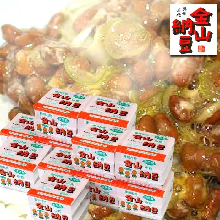 納豆 金山納豆 自然健康食品 免疫力UP（3ヶパック×12個入り）クール便対応｜fureaigift