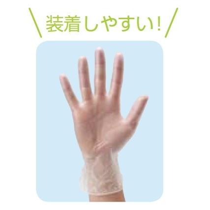 ケース販売 1ケース20箱入り パウダーフリー プラスチックグローブ PVC