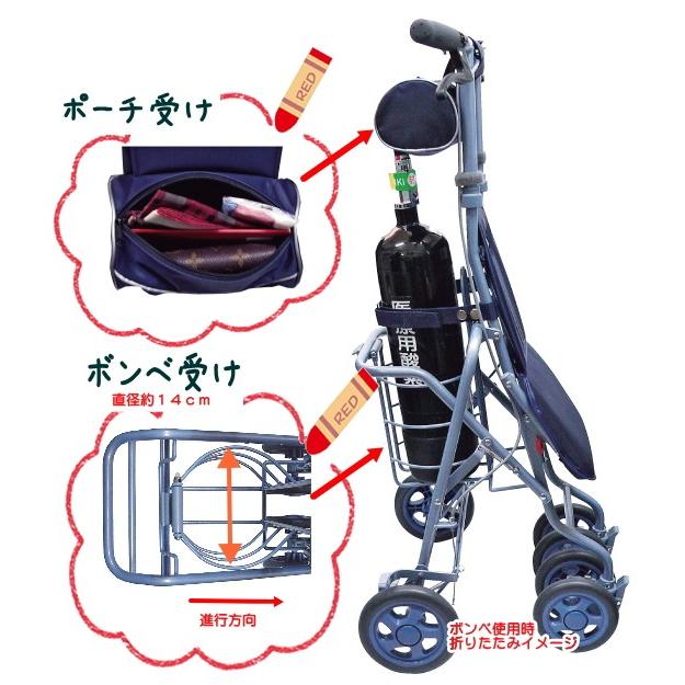 ▽W0642 島製作所 サニー酸素ボンベカー 酸素ボンベを積んで走る