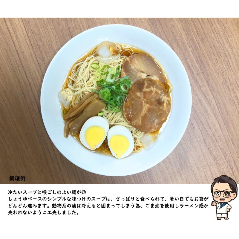 冷し醤油ラーメン スープ 業務用 小袋 100g×30食 冷やしラーメン スープのみ｜furidashi｜05