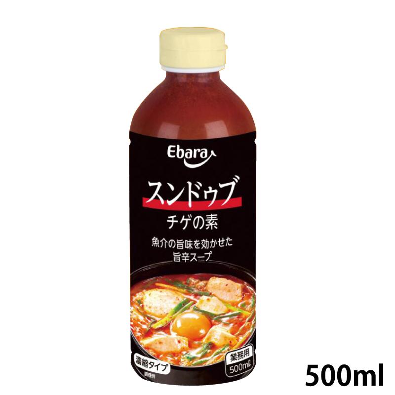 エバラ食品 スンドゥブチゲの素 500ml エバラ 業務用 大容量 エバラ食品 スンドゥブチゲの素 500ml エバラ 業務用 大容量