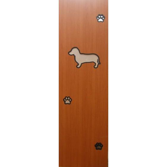 オーダー建具 室内対応 犬 いぬ イヌ ダックス （ds-shape-002