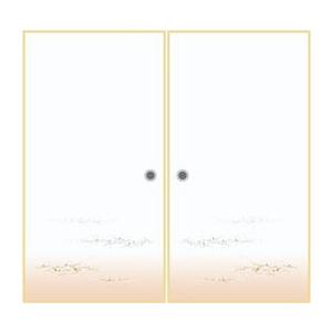 オーダー押入れ襖　観音開き（fkl-001）No/３０１　両開き　観音　開き式　押入れ襖　収納　板襖　オーダー　ふすま　フスマ　片面ふすま　２枚価格