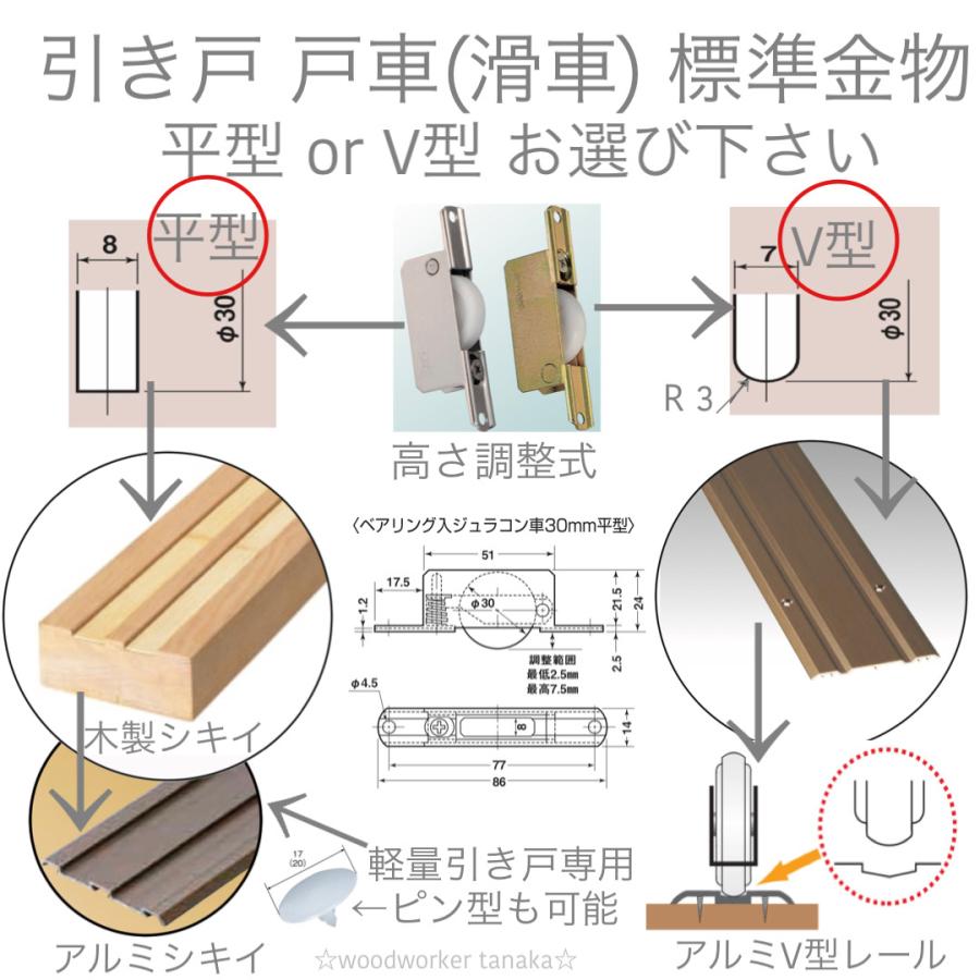 オーダー引き戸 室内対応 (商品コード：ks-040) 木製建具 1枚引き戸 片