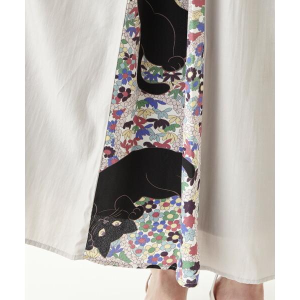 公式 ふりふ 猫の恩返し 椿鳥カシュクールワンピース 和柄 ワンピース ワンピ ロングワンピ ロング丈 半袖 5分袖 春夏 カシュクール レトロ モダン 猫 0608 4 ふりふ 通販 Yahoo ショッピング
