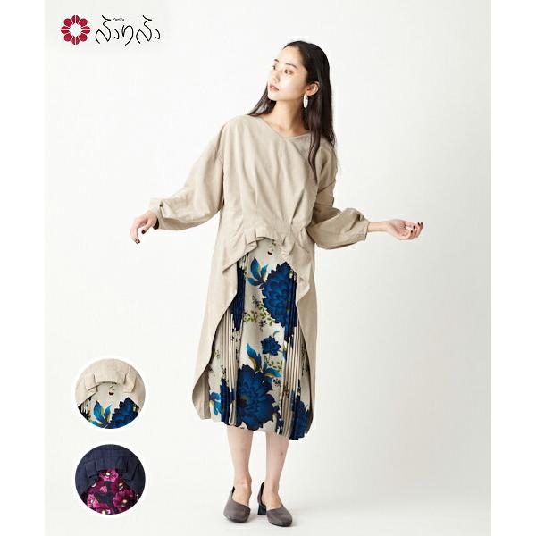 ガーデンカメリア 怪盗ダリィタックプリーツワンピース 公式 ふりふ 可愛い 大正ロマン レトロ モダン 着物 風 和 椿 花 つばき 和柄 ワンピ オリジナル 0608 7 ふりふ 通販 Yahoo ショッピング