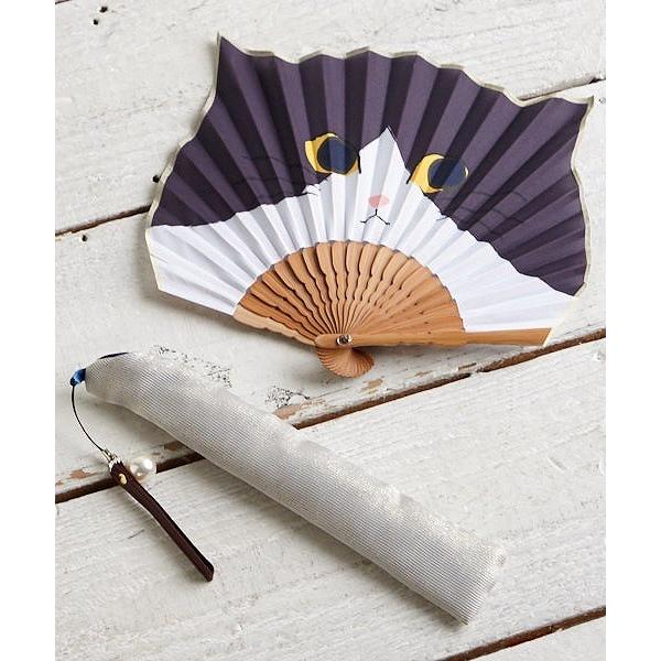 Cat扇子 ふりふセレクト 暑さ対策 エコグッズ 浴衣小物 花火大会 夏祭り ケース付き 袋つき 猫 ねこ ネコ Neko 猫耳 浴衣 夏小物 せんす センス 母の日 0640 3 ふりふ 通販 Yahoo ショッピング