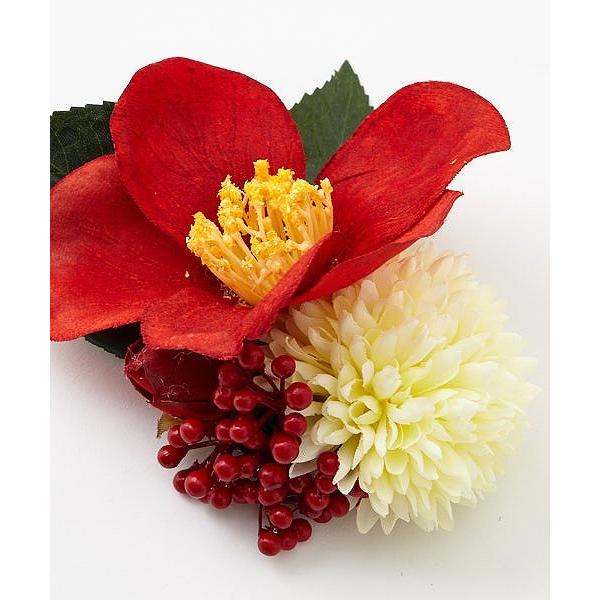 ヘアクリップ 江戸椿コラージュ ふりふ かんざし 髪飾り ヘアアクセ ヘアピン ヘアクリップ コサージュ お花 椿 赤 白 浴衣 夏着物 成人式 卒業式 結婚式 0641 3 ふりふ 通販 Yahoo ショッピング