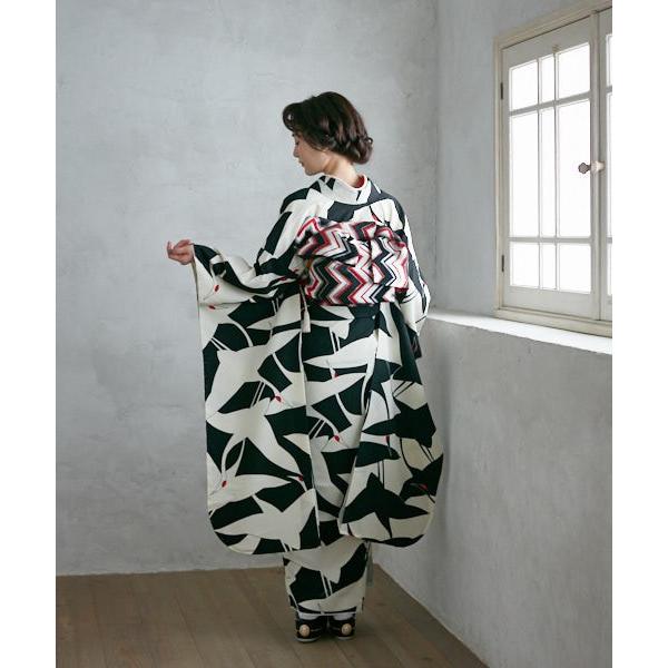 振袖 シルエット鶴 Br 振袖 ふりふセレクト レディース 大正ロマン 振袖 きもの Kimono 和柄 和風 成人式 結婚式 入学式 卒業式 パーティー ２次会 0648 6 ふりふ 通販 Yahoo ショッピング