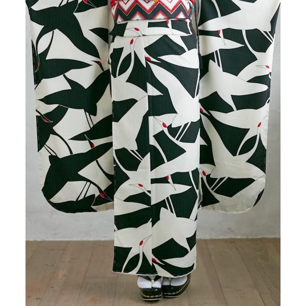 振袖 シルエット鶴 Br 振袖 ふりふセレクト レディース 大正ロマン 振袖 きもの Kimono 和柄 和風 成人式 結婚式 入学式 卒業式 パーティー ２次会 0648 6 ふりふ 通販 Yahoo ショッピング