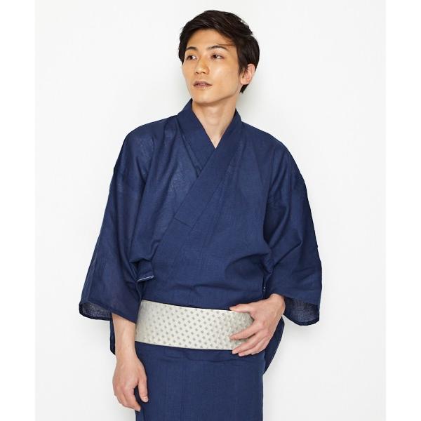 メンズ 浴衣 おしゃれ メンズ無地 男性ゆかた 黒 紺 清涼感 ｍサイズ ｌサイズ 綿麻混 夏 花火大会 夏祭り 仕立て上がり 0651 4 ふりふ 通販 Yahoo ショッピング