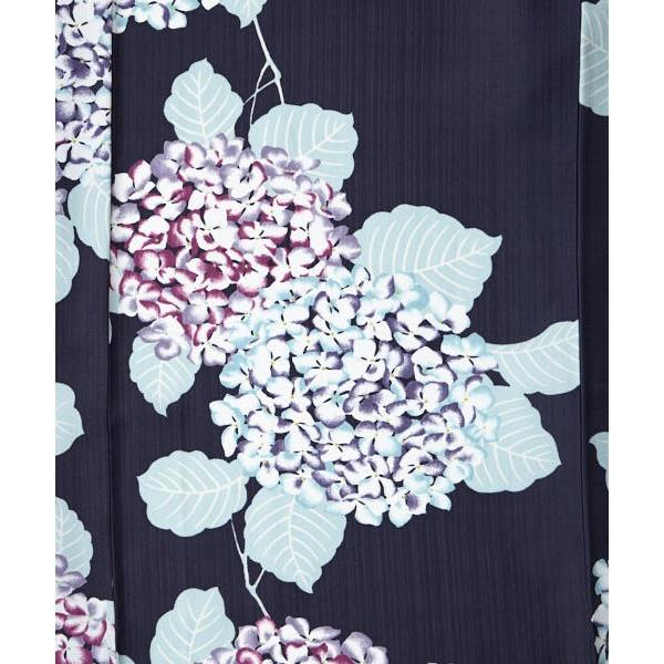 単品 浴衣 あじさい ふりふセレクト 撫松庵 レディース ゆかた Yukata 紫陽花 アジサイ 花柄 レトロ モダン 粋 お洒落 華やか シンプル 大人 0651 4 650 ふりふ 通販 Yahoo ショッピング