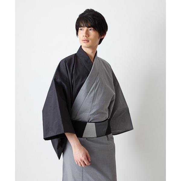 公式 浴衣 単品 メンズ片身無地 ふりふオリジナル メンズ浴衣 男性ゆかた 紳士 ゆかた ユカタ 浴衣 無地 夏 レトロ モダン ポップ 片身合わせ 黒 グレー お洒落 累計販売2万枚突破 Oakhamstreeservices Com