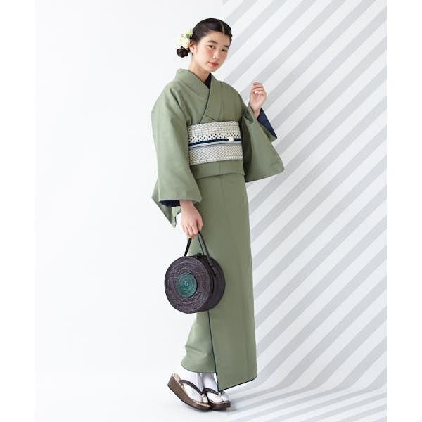 着物 色無地 紬色無地 ふりふオリジナル着物 小紋 結婚式 入学式 卒業式 仕立て上がり プレタ フリーサイズ レトロ モダン 洗える着物 0658 4 ふりふ 通販 Yahoo ショッピング