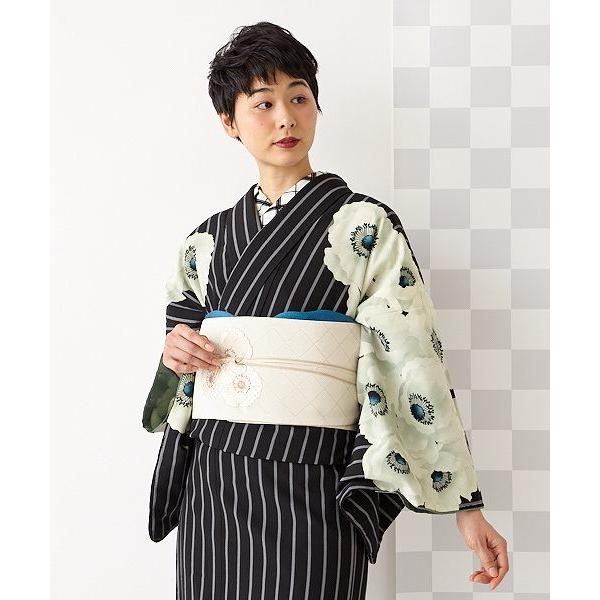 公式 ふりふ 単品 小紋 人気ショップが最安値挑戦 姉萌音 Lt Brgt 洗える着物 大正ロマン きもの 着物 仕立て上がり プレタ 和装 花柄 和服 レトロモダン フリーサイズ 女性 個性的