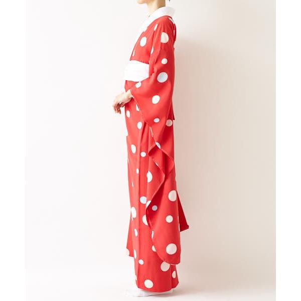 送料無料 長襦袢 振袖用 ドット楊流振袖長襦袢 長襦袢 長じゅばん 洗える フリーサイズ 洗える襦袢 洗える長襦袢 お仕立て上がり 和装 ドット柄 水玉柄 大正ロマン 100 本物保証 Skylanceronline Com