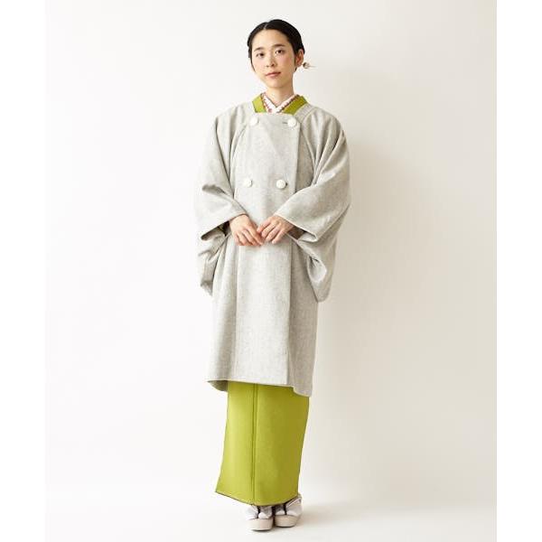 ふりふ ミチユキコート無地 道行コート 羽織り 着物コート きもの ウール あったか 日本製 国産 大正ロマン アウター 0661 7 ふりふ 通販 Yahoo ショッピング