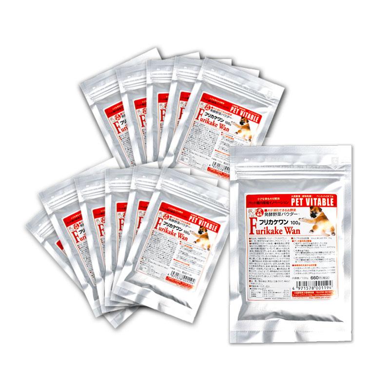 大高酵素 フリカケワン 100gx12袋 犬用 レターパックプラス 対面渡し で送料無料 酵素 サプリメント 発酵野菜パウダー ペット用サプリ 高齢犬用ドライフード Fk 12 北海道酵素ペットフードショップ 通販 Yahoo ショッピング