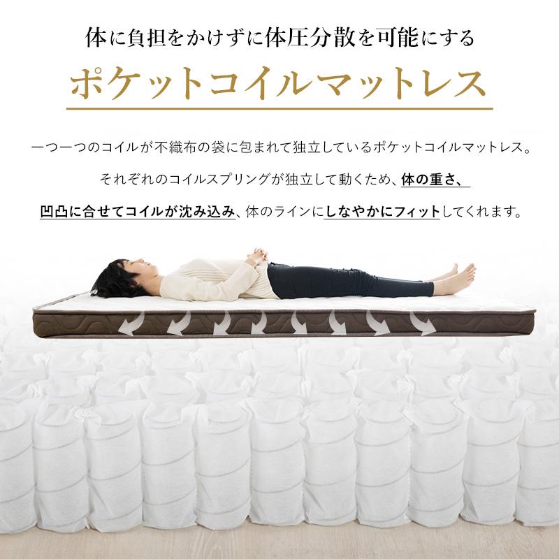 MINT マットレス 三つ折り シングル ポケットコイル 3つ折り